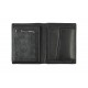 8 Cards Vertical Men's Leather Wallet with detachable I’d Card (NME 1511)