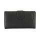 11 Cards Bi-Fold Women's Formal Leather Wallet with Button Closure(NME 9742)